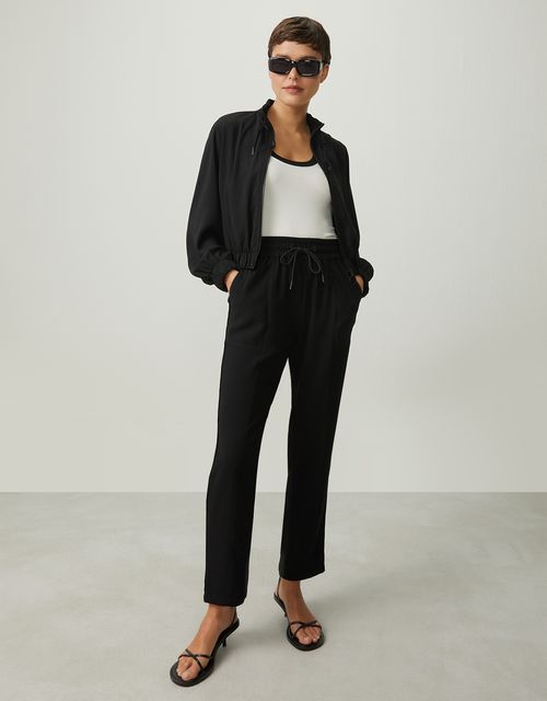 Salvador black elastic pants