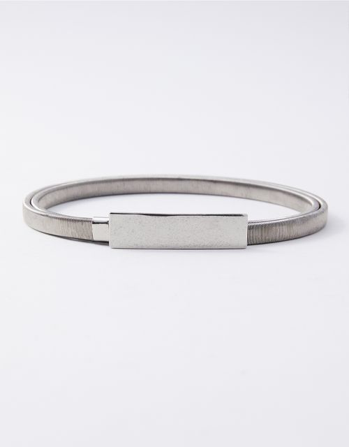 Narrow metal elastic belt