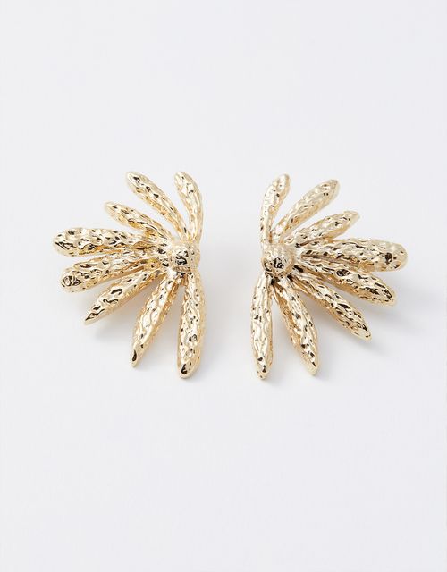 Daisy metal earrings
