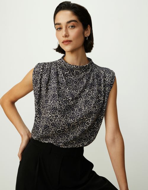 Garden mesh tank top