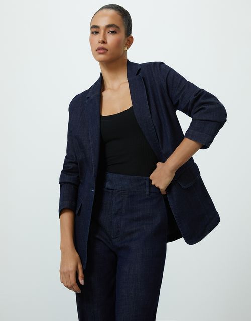 Denim blazer