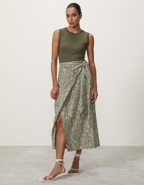 Skirt green texture