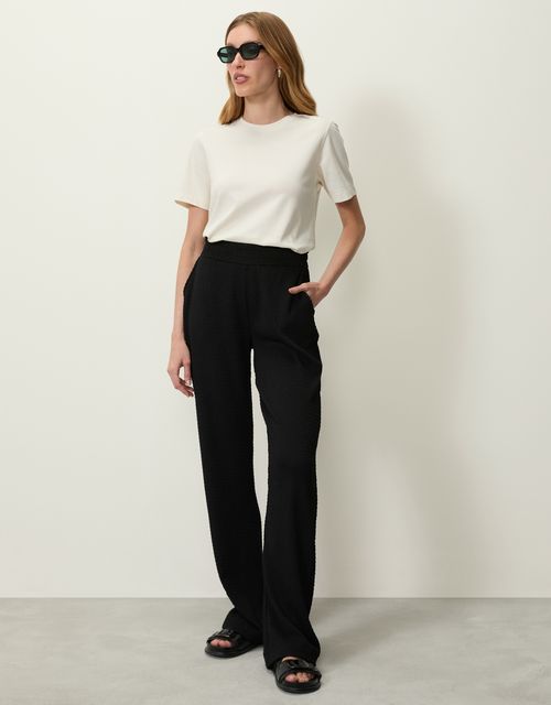360 textured straight pants