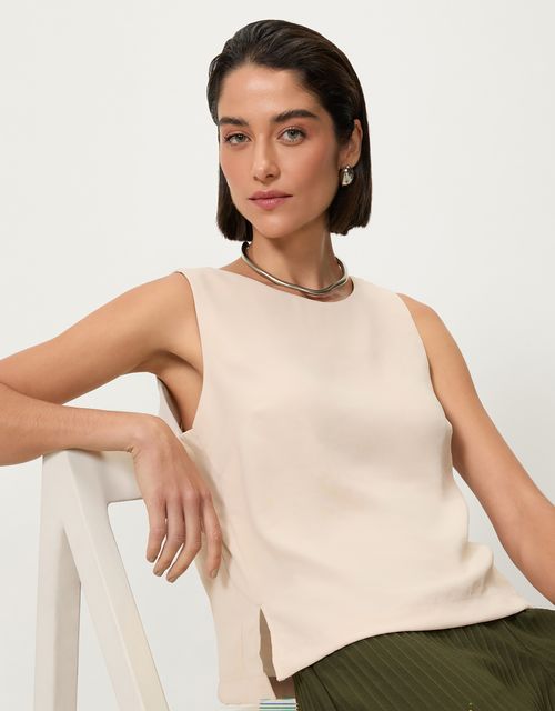 Beige Fortaleza blouse