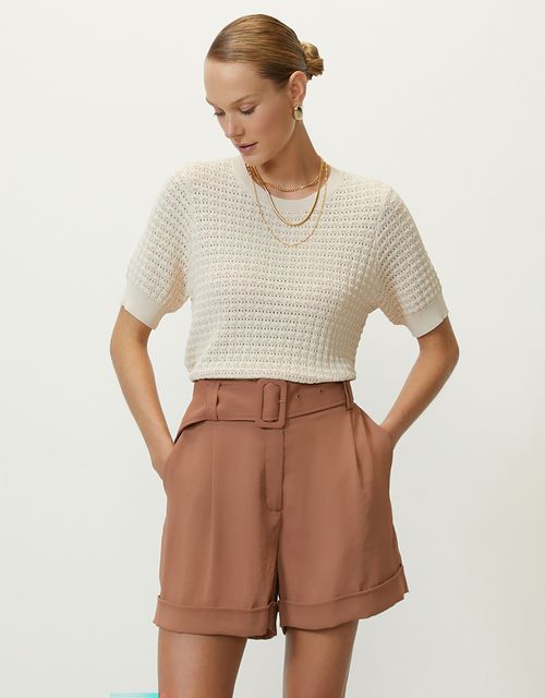 Brown Curitiba Shorts