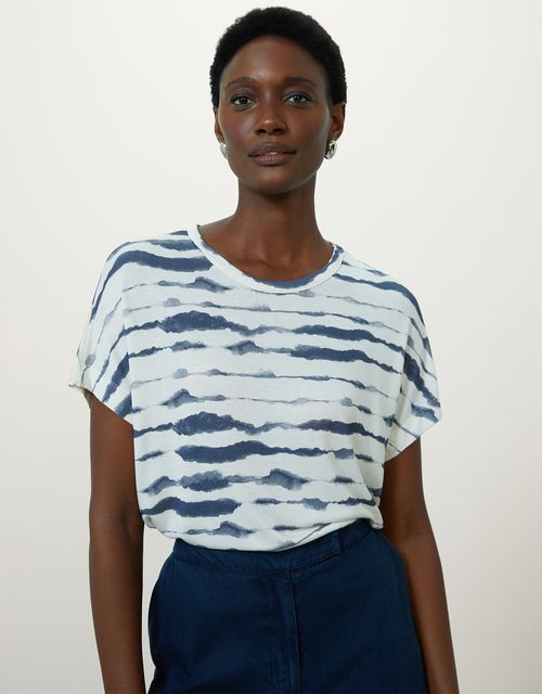 Aquarelle stripe t-shirt