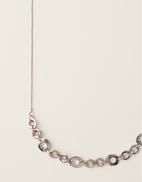 Adjustable disc necklace