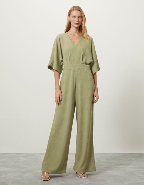 360 texture palazzo jumpsuit