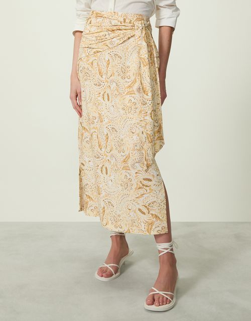 Paisley sun skirt