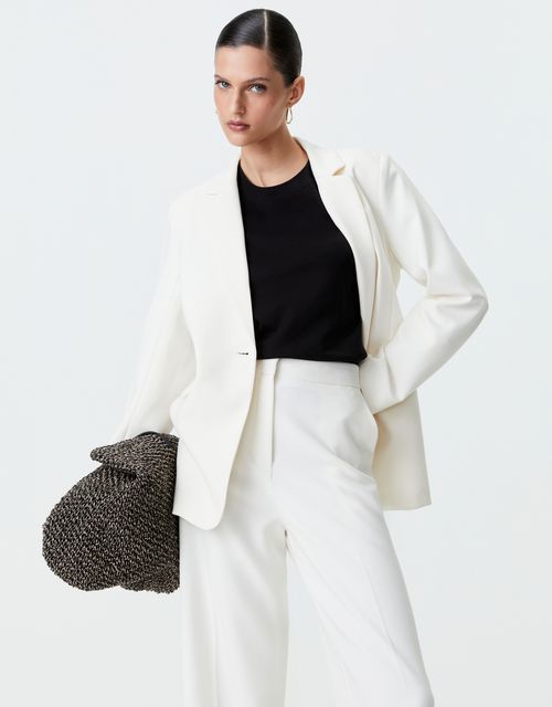 Off-white brasília tailored blazer