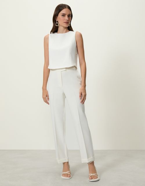 Off-white tailored slim pants