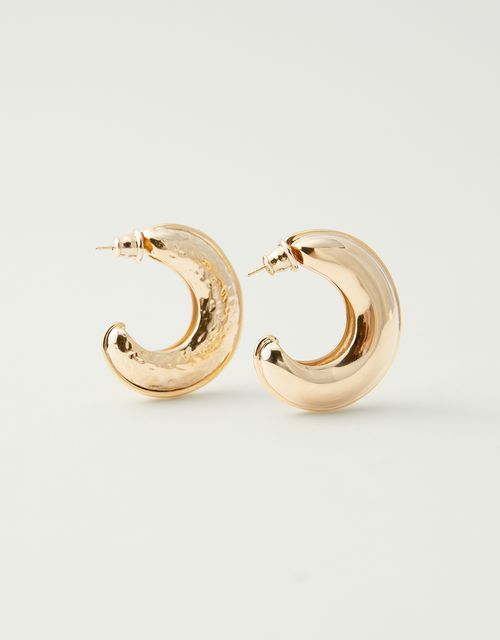 Medium hoop earring