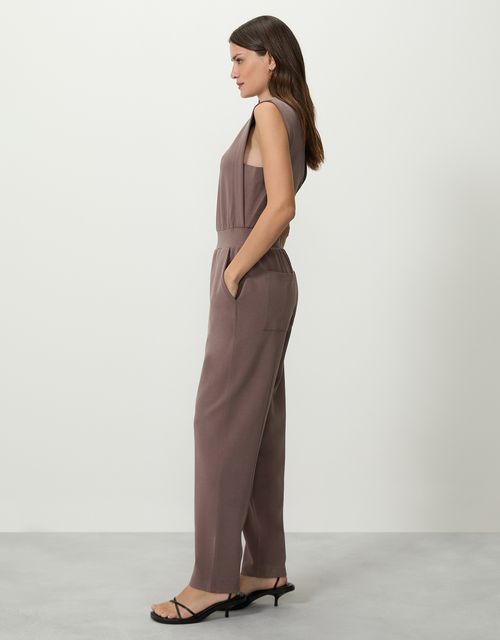 360 slim piqué jumpsuit
