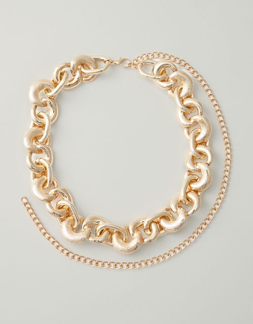 Gold link mix belt