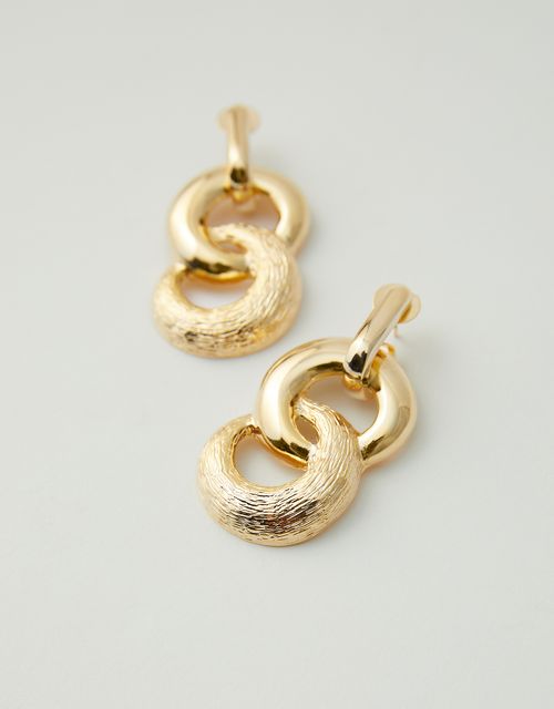 Double hoop earrings