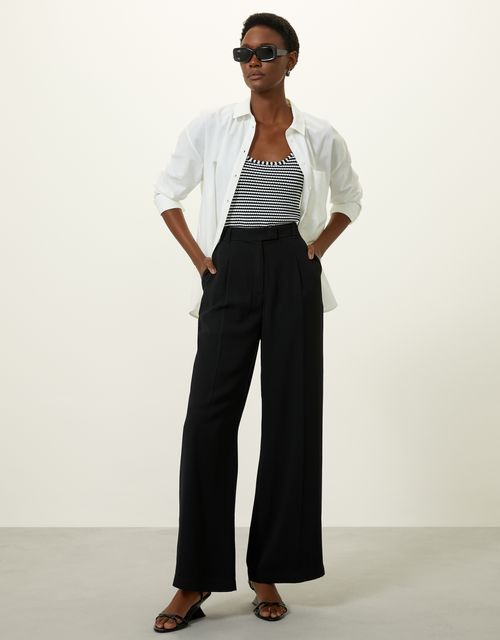 Tailored palazzo pants