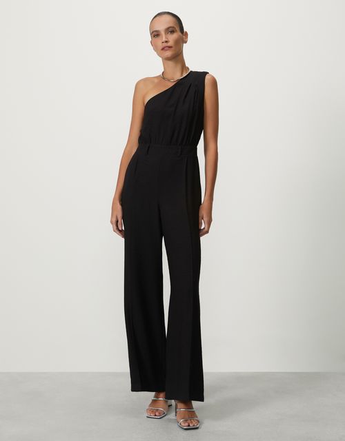 Black tailored jumpsuit