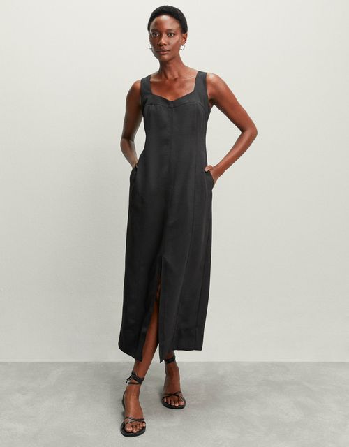 Black cutout dress