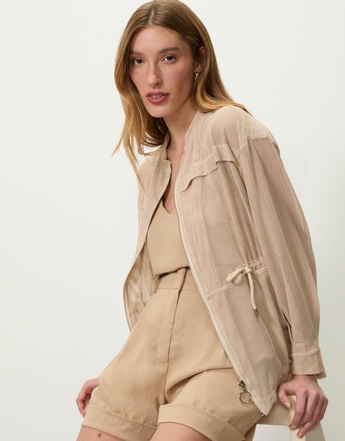 360 adjustable waist parka