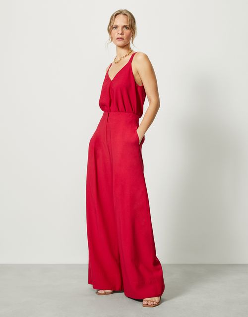 Waistband-free palazzo pants