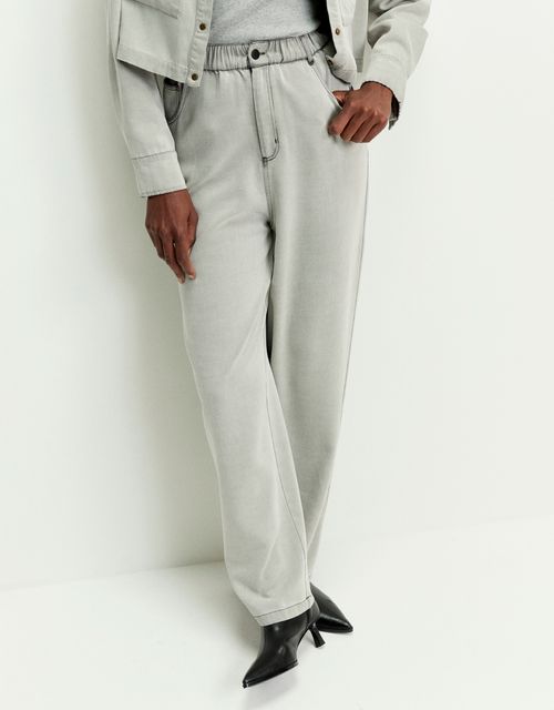 Straight lyocell pants