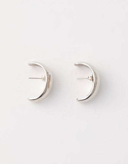 Nickel domed earring