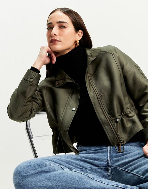 Cropped jacket