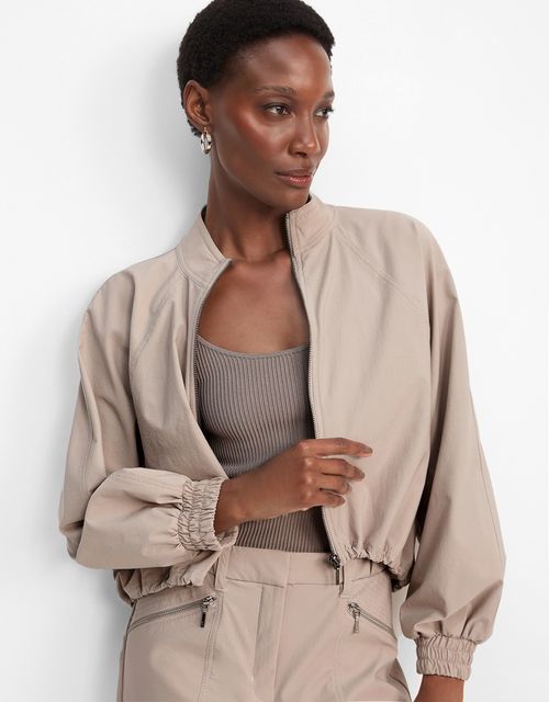 Bomber ruffled