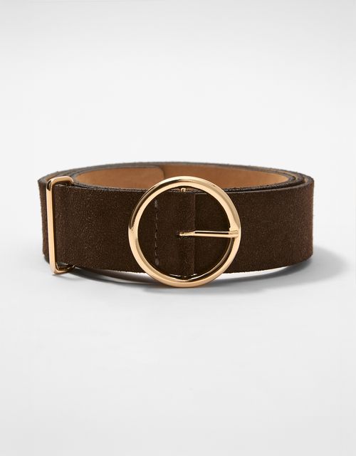 Medium belt with round buckle