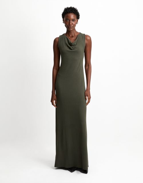 Textured knit dress