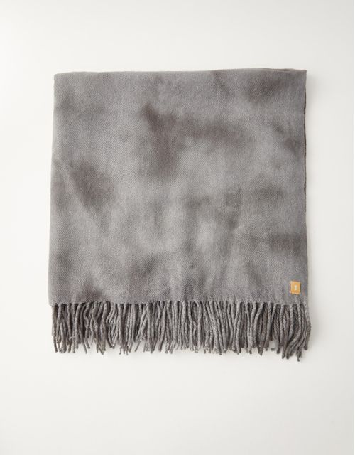 Military green tie dye scarf