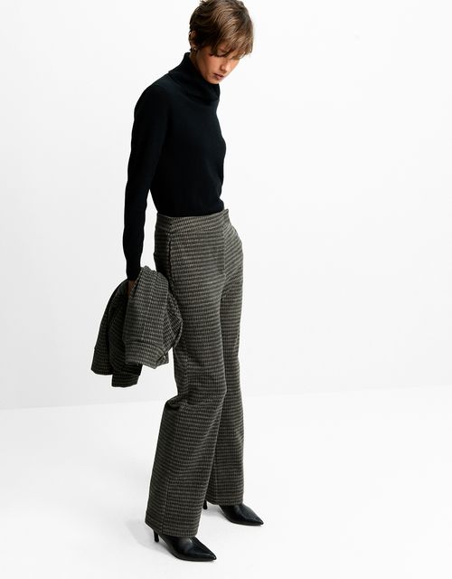 Straight houndstooth pants 360