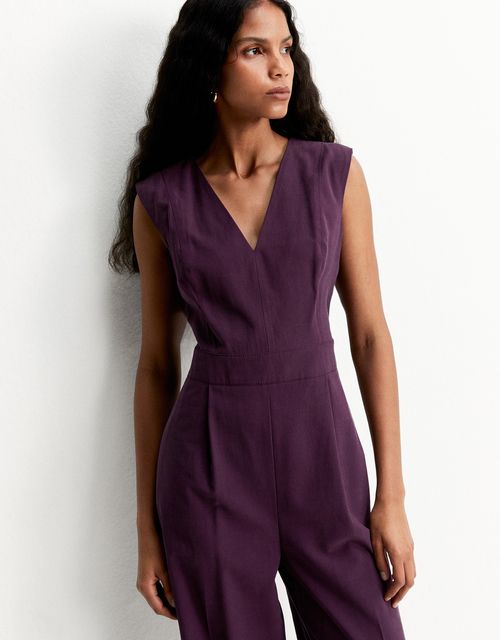 Straight cutout jumpsuit