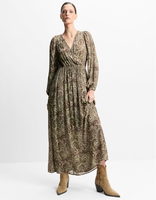 Graffiti Paisley dress