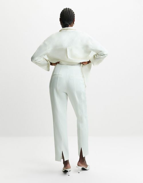 Off-white creased pants