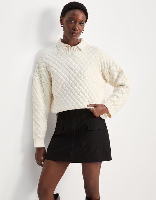 Short utility skirt