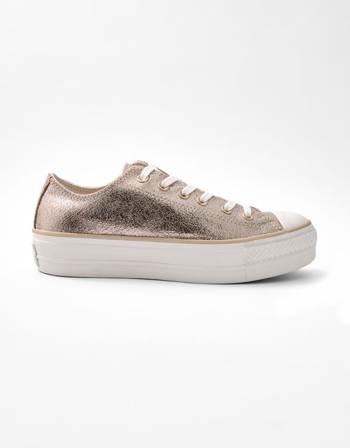 all star ct as lift golden sneakers