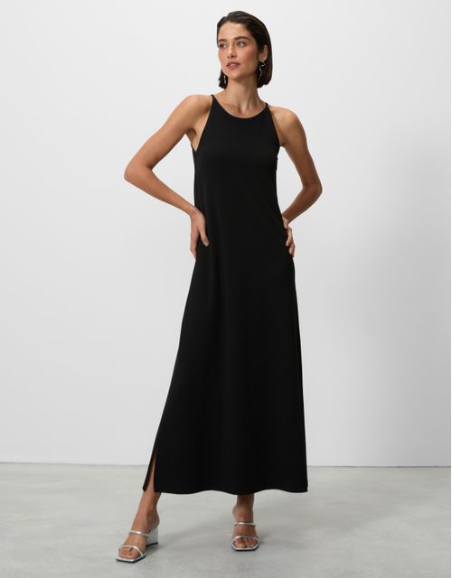 360 black straight dress