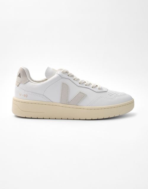 Veja V-90 Extra White Natural Sneakers