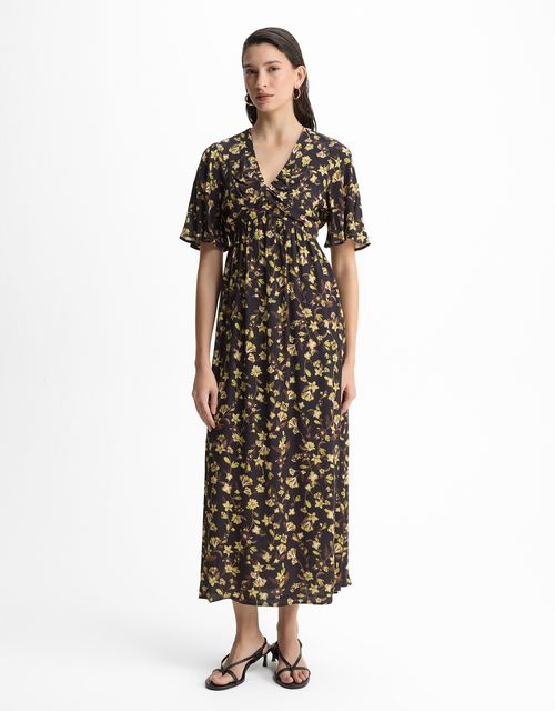 Cactus floral dress