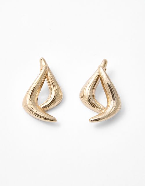 Medium graphic earring