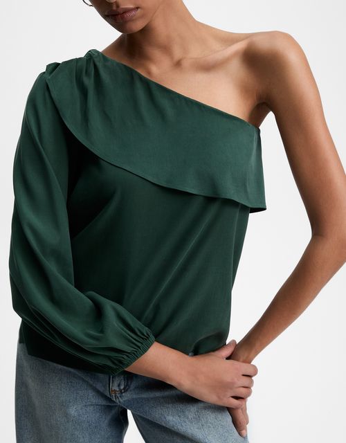One shoulder blouse