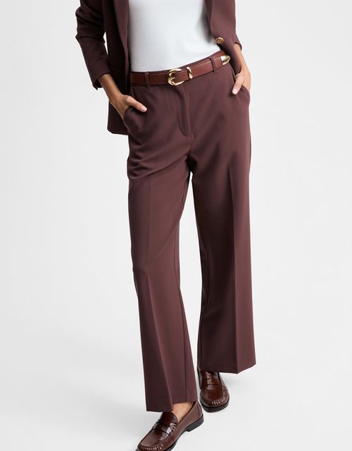 Straight brasília pants