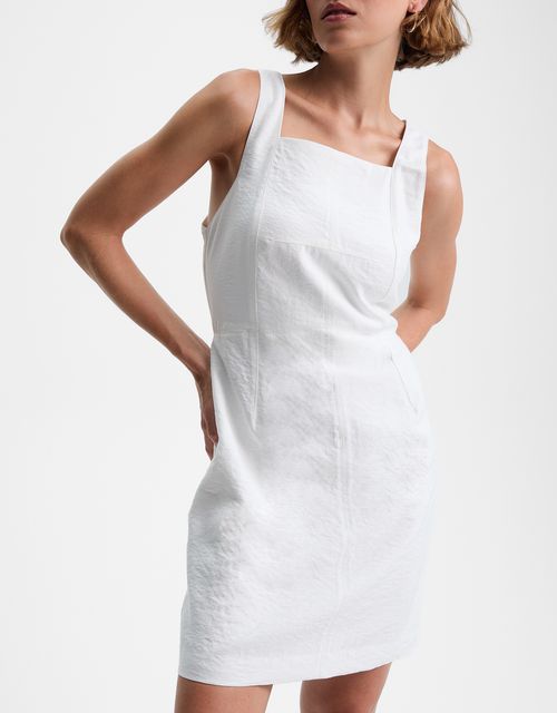 Short dress with cutouts