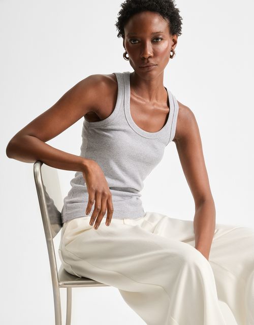 360 thin strap knit top