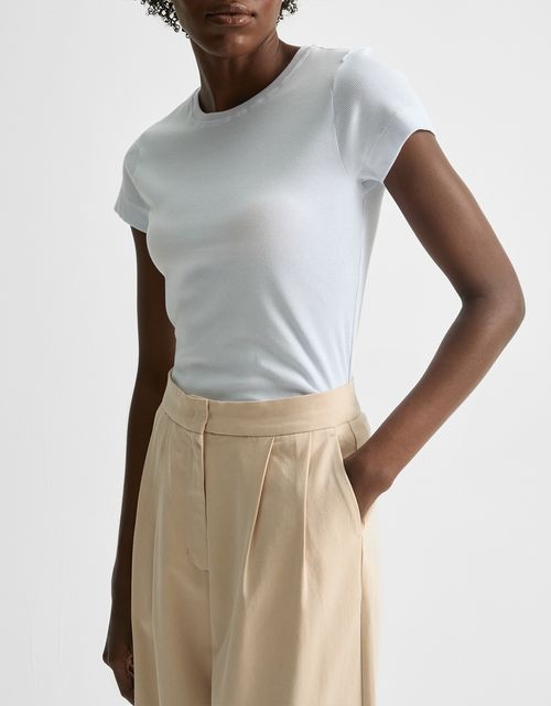 Ribbed t-shirt
