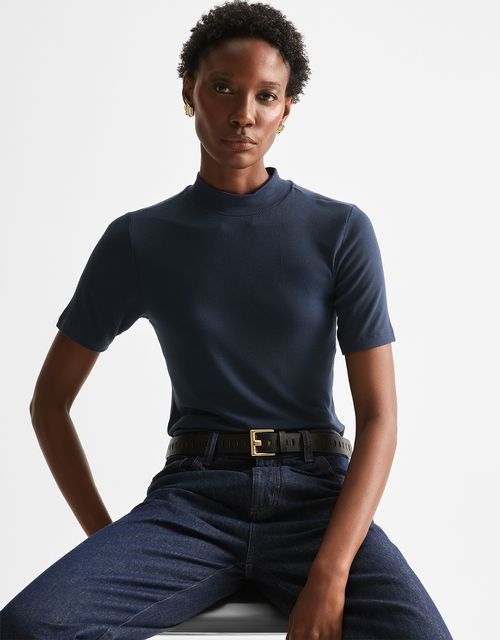 Ribbed t-shirt