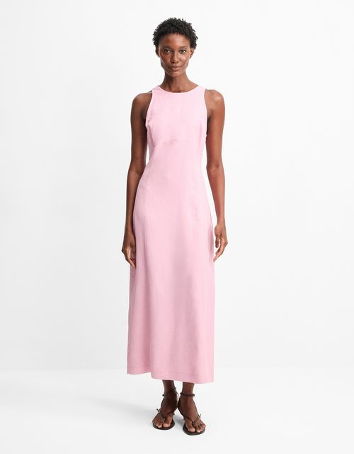 Midi dress with cutouts