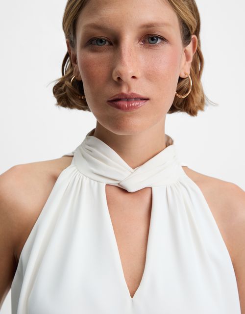 Neckline detail tank top