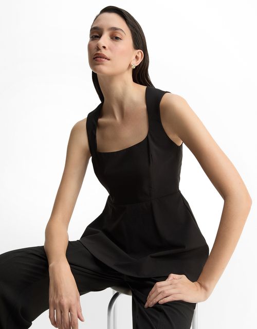 360 stretch nylon blouse